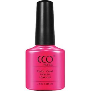 CCO Shellac - Gel Nagellak - kleur Hot Pink 68094 - Roze - Dekkende kleur - 7.3ml - Vegan
