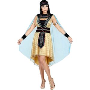 Widmann - Egypte Kostuum - Egyptische Farao Hatsjepsoet - Vrouw - Wit / Beige - XS - Carnavalskleding - Verkleedkleding