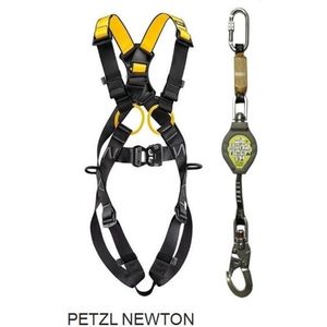 Hoogwerkerset met harnas Petzl Newton en Lanex valstop apparaat - maat L-XXL - Maat: petzL 2