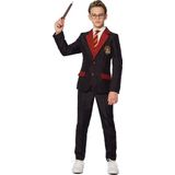 Suitmeister Harry Potter Gryffindor™ - Jongens Pak - Tovenaars Kostuum - Carnaval - Zwart - Maat S