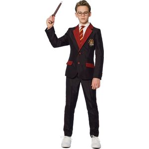 Suitmeister Harry Potter Gryffindor™ - Jongens Pak - Tovenaars Kostuum - Carnaval - Zwart - Maat S