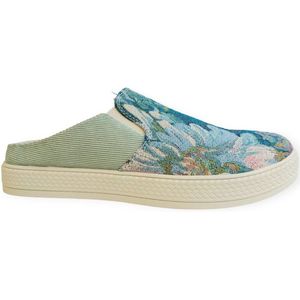 Van Driel Shoes Slipper Toledo Groen Verwisselbaar Voetbed