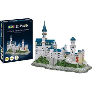 205 Stukjes Neuschwanstein 3D-puzzel (Kasteel Thema)