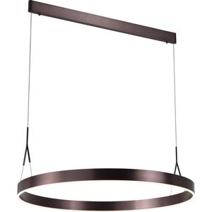 PURE LED pendel rond D90 35W brons