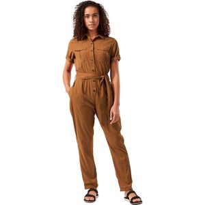 Craghoppers - UV Jumpsuit voor dames - NosiLife Rania - Oranjebruin - maat M (40)