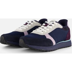 Woden Ronja Sneakers blauw Leer - Dames - Maat 40