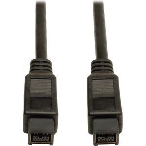 Tripp-Lite F015-010 FireWire 800 IEEE 1394b Hi-speed Cable (9pin/9pin M/M) 10-ft. TrippLite