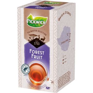 Thee pickwick master selection forest fruit | Pak a 25 stuk | 4 stuks