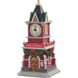 Lemax - Tannenbaum Clock Tower, B/o (1.5v) - Kersthuisjes & Kerstdorpen