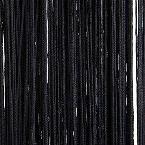 Deurgordijn vliegengordijn - Deur gordijn - 90 x 200 cm - Zwart