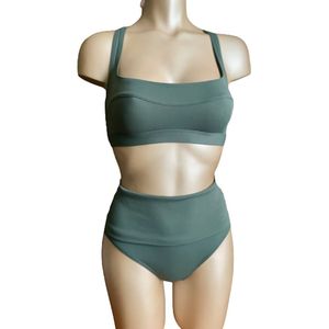 Prima Donna - Holiday - bikini set - groen - zonder beugel - maat 40 + 40