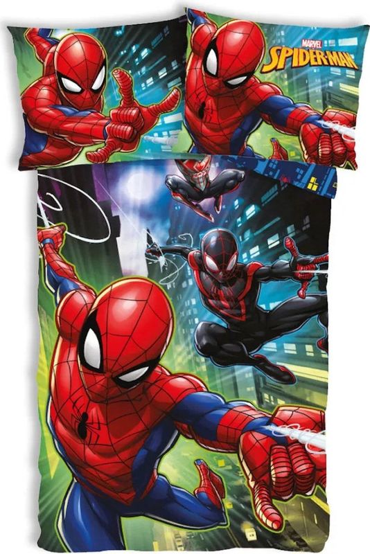 Spiderman dekbedovertrek