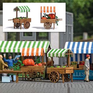 Busch - Marktkarren Kurbis/salat H0 (7/22) *bu1826 - modelbouwsets, hobbybouwspeelgoed voor kinderen, modelverf en accessoires