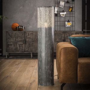 Vloerlamp Costas - Metaal - 120cm - Grijs