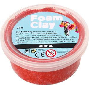 Foam Clay® rood 35gr