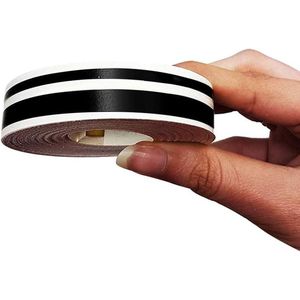 Trim Strepen Dubbele Zelfklevende Strips voor Auto's - Zwart - 11 mm x 10 mt