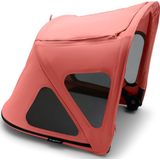 Bugaboo Fox/Cameleon3/Lynx breezy zonnekap, compatibel met alle Bugaboo Fox kinderwagens, rood