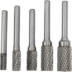 Roterende Vijlen Dubbel Geslepen Hardmetalen Bramen Set - 6 Mm Schacht - Model AX0616M06 - Metaalbewerking Houtsnijwerk Auto Vlakslijpen .