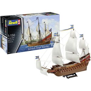 1:150 Revell 05414 Zweeds Koninklijk Schip ""Vasa"" - Oorlogszeilschip Plastic Modelbouwpakket