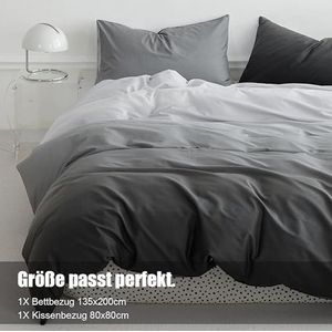 Bedding Dekbedovertrek Set - Zachte 135x200cm