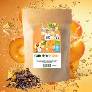BI0OLOGISCHE - Ice Tea Peach - Cold brew zwarte thee / perzik - 1000 gram