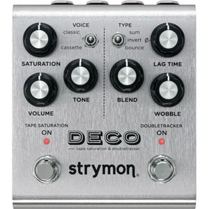 Strymon Deco V2 - Tape saturation / echo, flange & chorus effect - Grijs