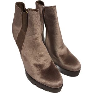 LE SCARPE ENKELBOOTS-PLATEAUZOOL 3CM-HAK 10CM-SIZE 39