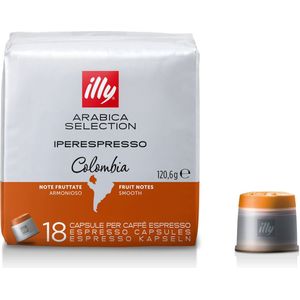 illy - Iperespresso koffie Colombia 18 capsules