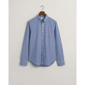 Gant Slim Stripe Shirt Met Lange Mouwen Blauw M Man