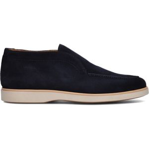 Magnanni Instappers Heren - Instapschoenen / Herenschoenen - Suède - 25121 - Blauw - Maat 42.5