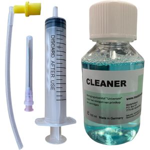 Brother en Epson Printkop onderhoud Set - Incl. Printkopreiniger Vloeistof - Printer Cleaning Kit - 100 ml