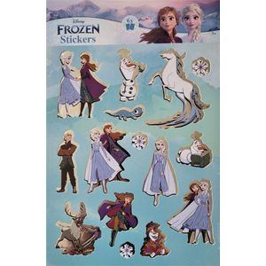 Stickervel - Frozen - 6 stuks - glitter