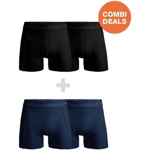 Muchachomalo Boys Boxershorts - 2+2 Pack - Maat 176 - 95% Katoen - Jongens Onderbroeken