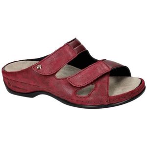 Berkemann -Dames - bordeaux - slippers & muiltjes - maat 37