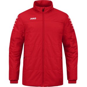 JAKO Coachjas Team Zonder Capuchon Rood Maat 2XL