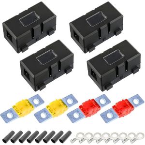 Zekeringhouder voor zekeringen met beschermhoes en mini-autohoes voor bussen caravans (30A/40A)