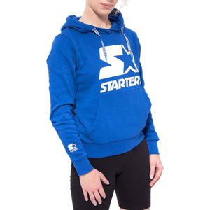 Starter Woman Blouse Hoodie SDG-001-BD-807, Vrouwen, Blauw, Sweatshirt, maat: S