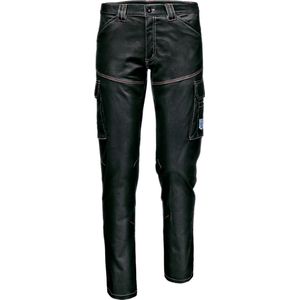 SIR SAFETY SYMBOL STRETCH Werkbroek HEREN Zwart - Vuil & Waterafstotend – Oxford Verstevigingen, Gereedschapszakken, Reflecterende Details & Drievoudige Stiksels