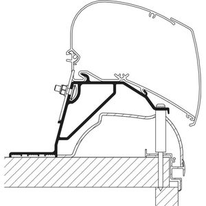 Thule Hobby Caravan Roof Adapter 2024