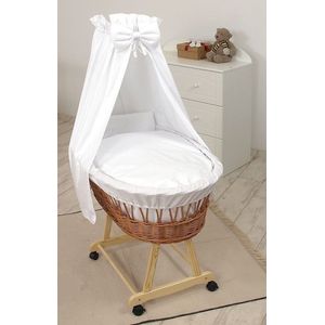 MamaLoes Rotan Naturel Baby Wiegje 66754