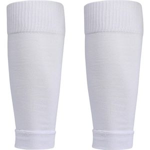 WOCA - Voetbalsokken zonder voet - Sleeve - Onze size - Wit