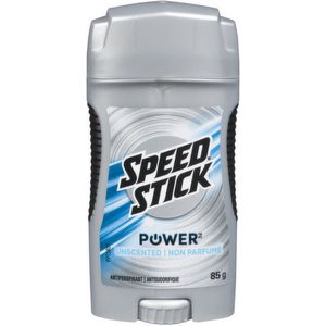 Speed Stick Power Unscented Deodorant Man - Antiperspirant Stick - 85g