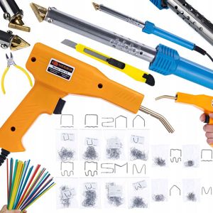 Blue Lark 80W BL80W elektrische S-serie soldeerbout + kunststof nietmachine in koffer 200 nietjes + 800 nietjes + Prowelder Kit Mini