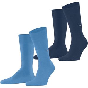 Burlington heren everyday 2P sokken blauw 6884