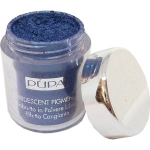 Pupa Iridescent Pigment Loose Powder Eyeshadow 002 blue Oogschaduw poeder 4g