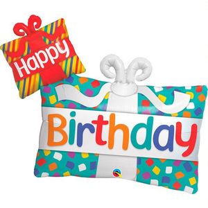 Qualatex - Folieballon Happy Birthday Presents