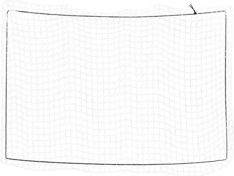 vidaXL - Aanhangwagennet - elastisch - touw - 2,2x1,5 - m - polypropeen - wit