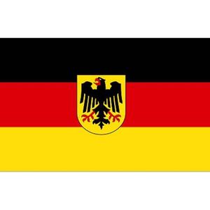 Vlag Duitsland + adelaar