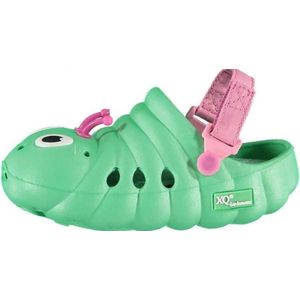 Xq Gardenwear Tuinklompen Rups Junior Rubber Groen Maat 19-21