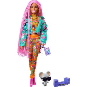 Barbie Extra Doll Roze - Modepop